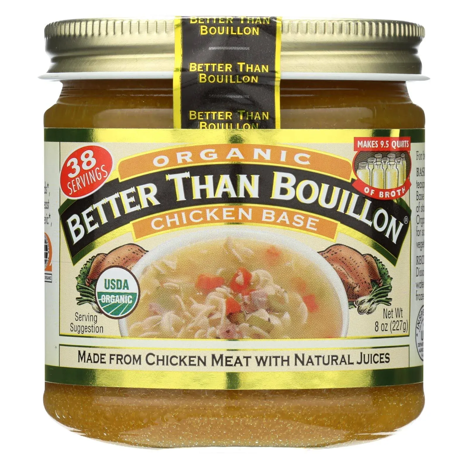 Better Than Bouillon Organic Chicken Base - 8 oz