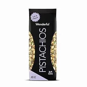 Wonderful Salt & Pepper Pistachios - 48 oz bag