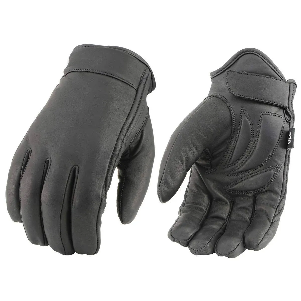 Milwaukee Leather Men's Waterproof Cruiser Motorcycle Hand Gloves