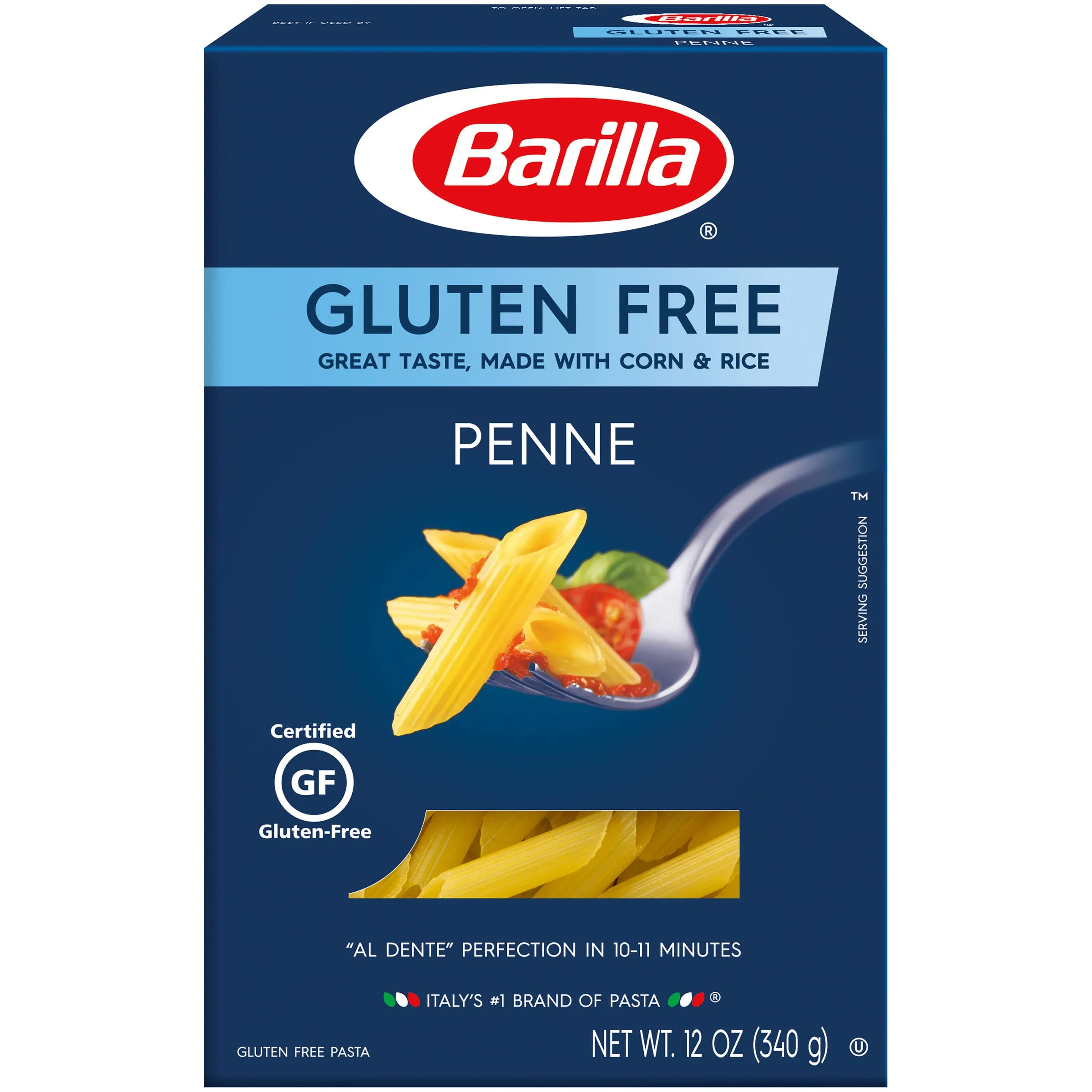 Barilla Gluten Free Pasta Penne - 12 oz