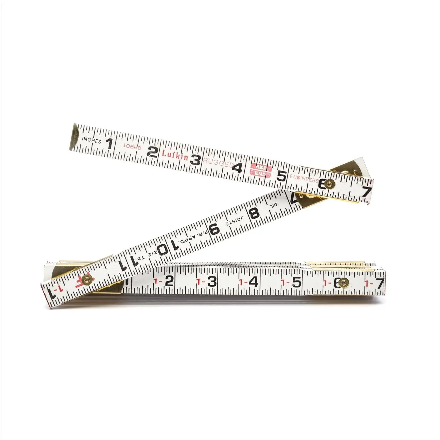 Lufkin®  5/8" x 6' Red End® Engineer's Folding Wood Ruler