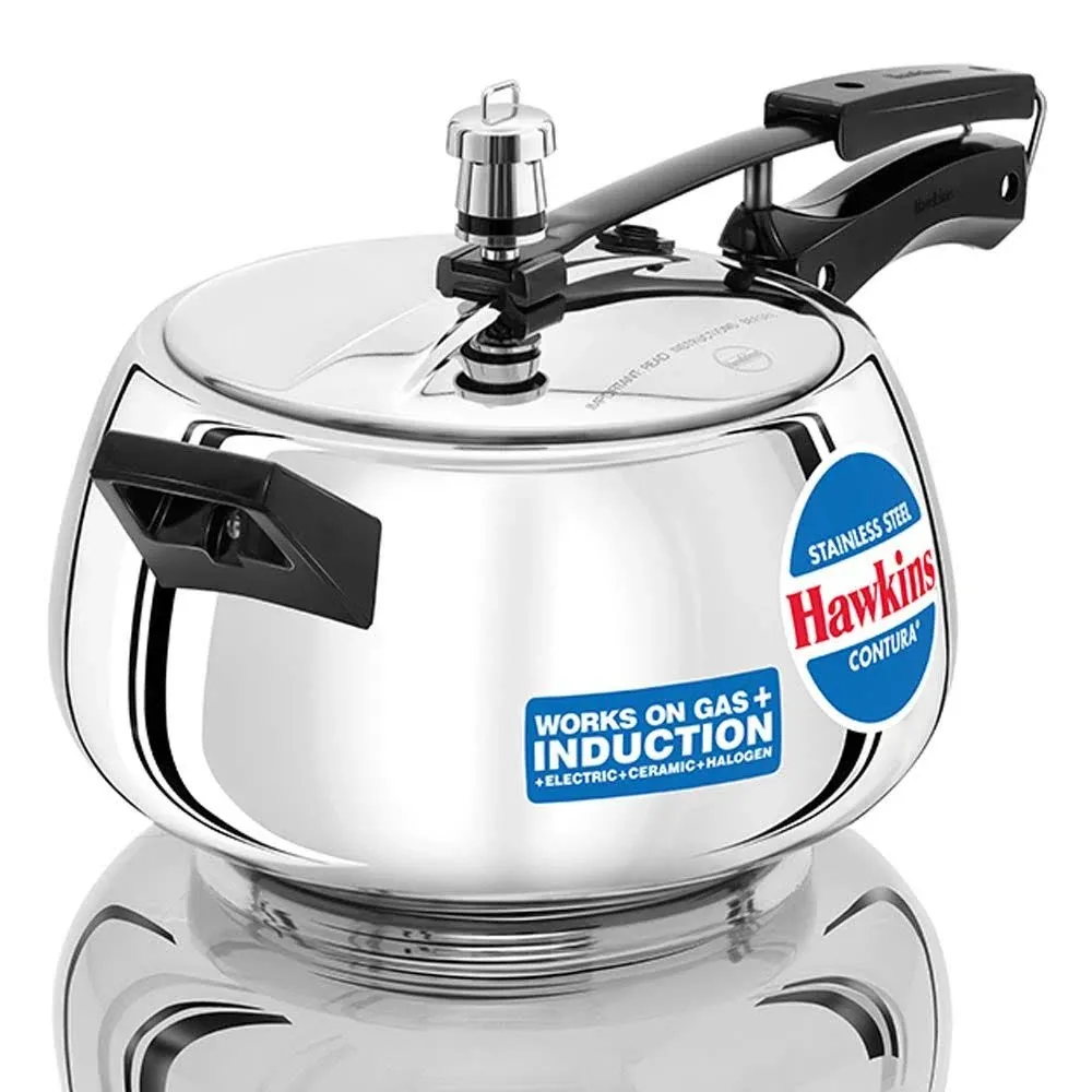 HAWKINS PRESSURE COOKER 5 Liter Silver