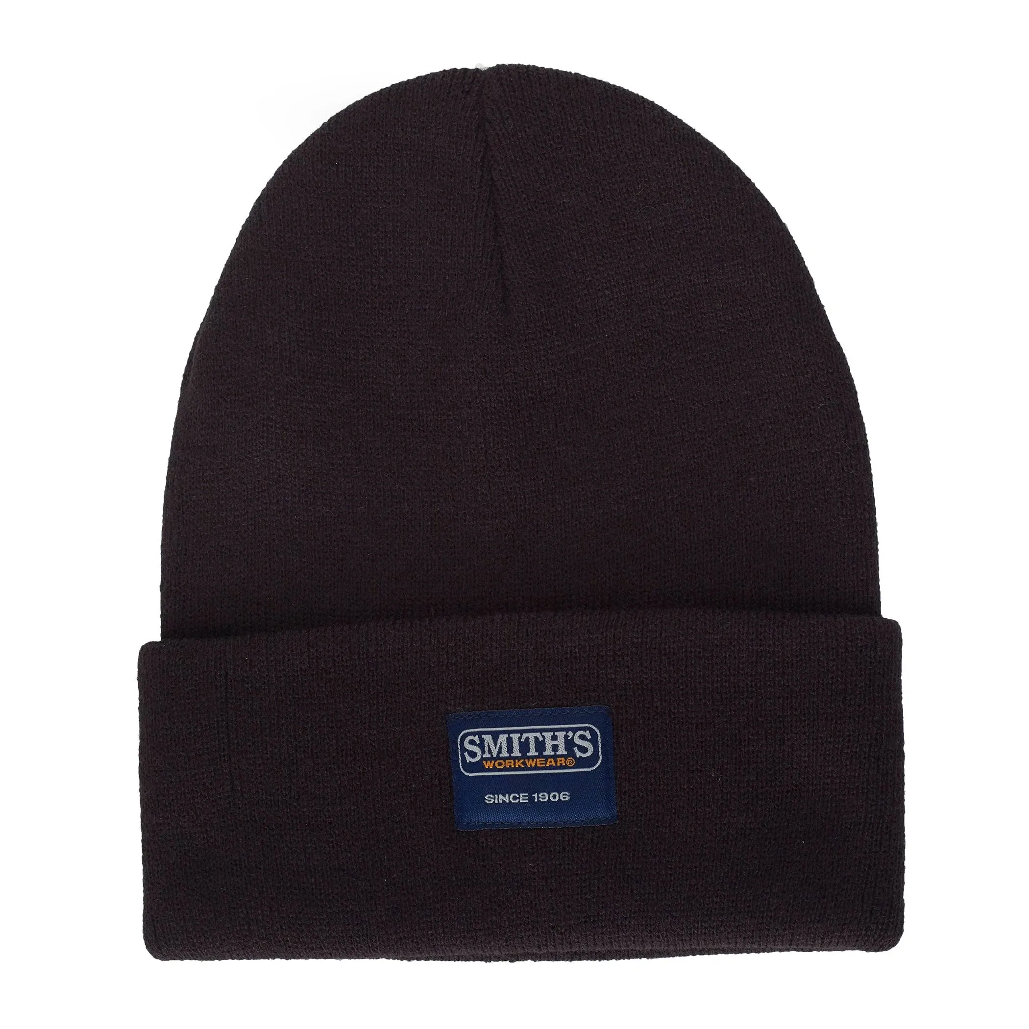 Smith's Workwear Men's Pull-On Knit Hat, Black