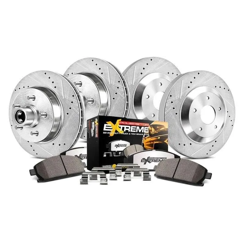 Power Stop K1864-36 - Front and Rear Z36 Truck & Tow Brake Kit