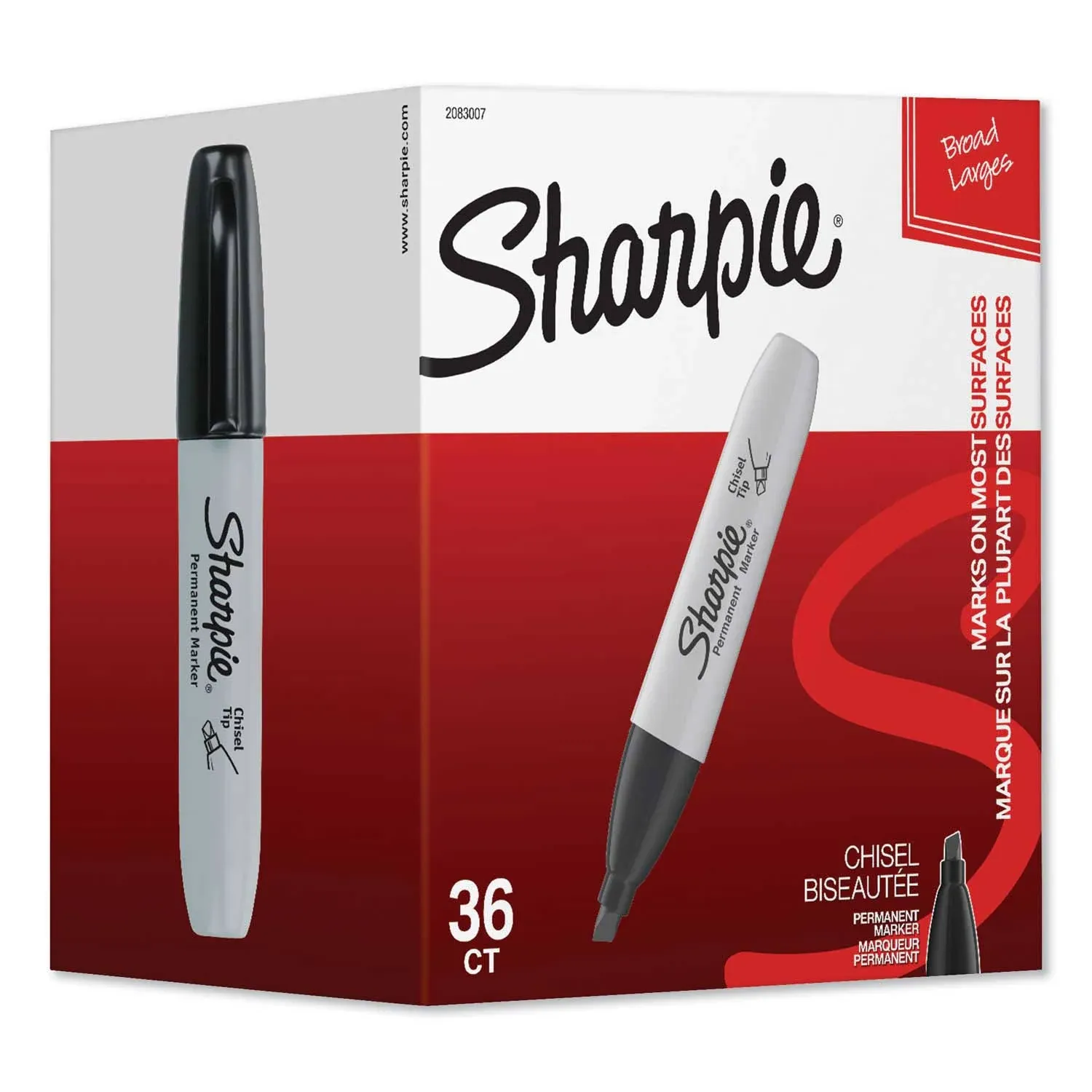 Sharpie Chisel Tip Permanent Marker