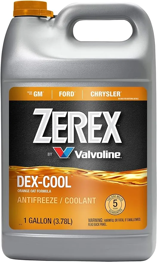 Zerex Dex-Cool Antifreeze Coolant 1 Gallon ZXEL1