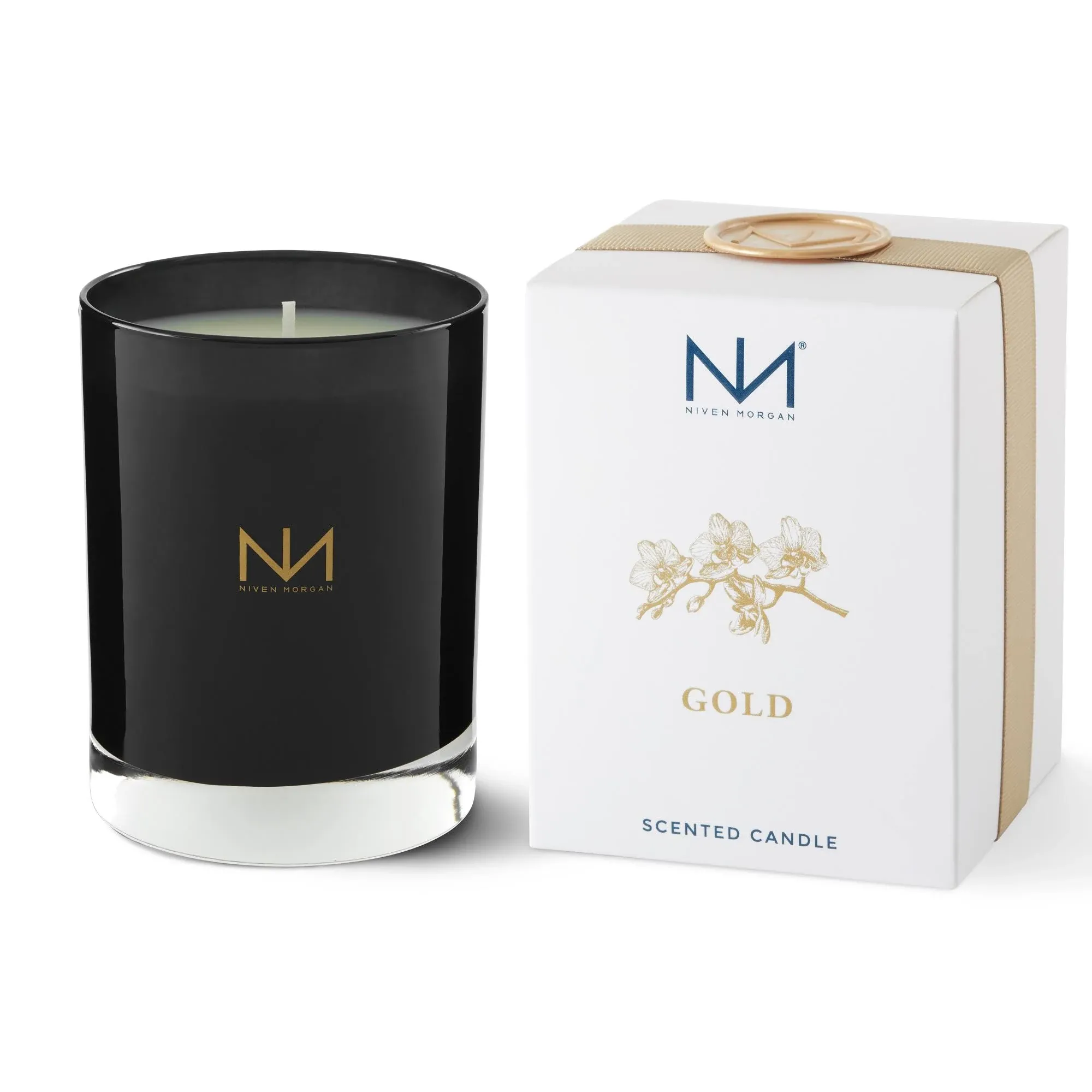 Niven Morgan Gold Candle