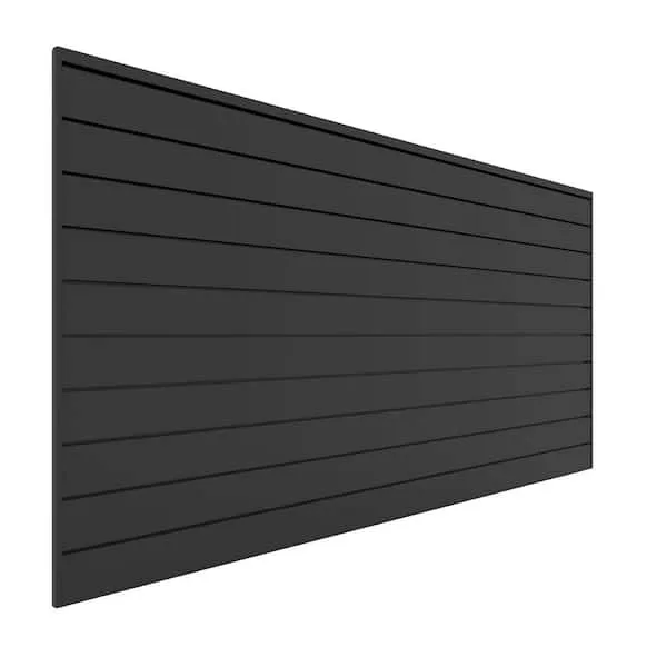 Proslat 8 ft. x 4 ft. PVC Slatwall