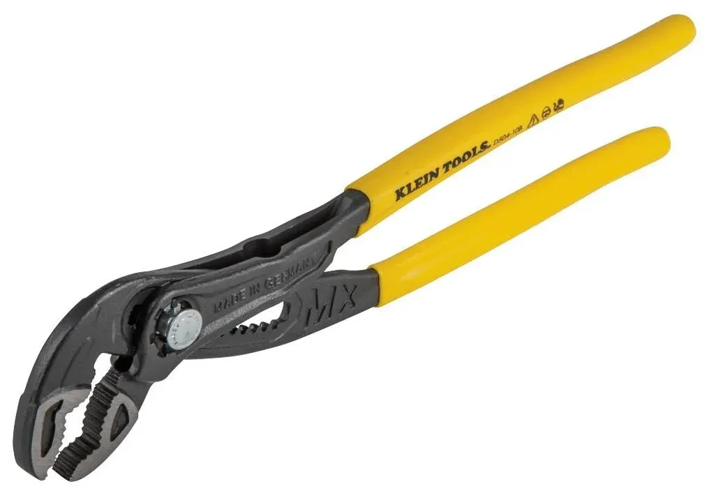 Klein Tools D504-10B 10" Quick-Adjust Klaw Pump Pliers