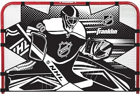 Franklin Sports NHL Hockey Goalie Shooting Target - Hockey Goal Practice Target - Street Hockey Net Goalie Target