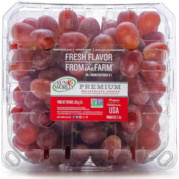 Red Seedless Grapes (3 lbs.)