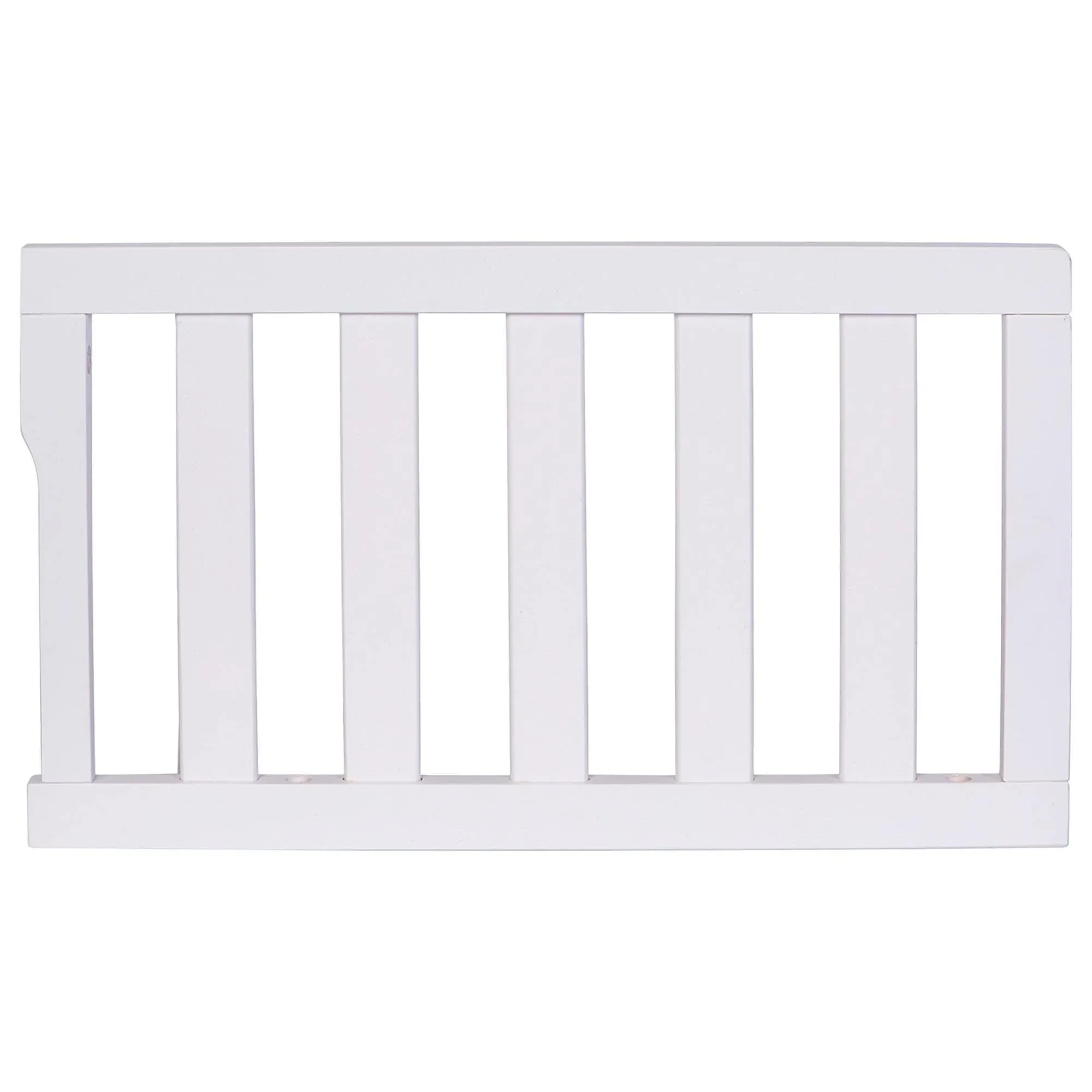 Dream On Me Convertible Crib Toddler Guard Rail in Fusion Coral Converts Cribs to Toddler Beds