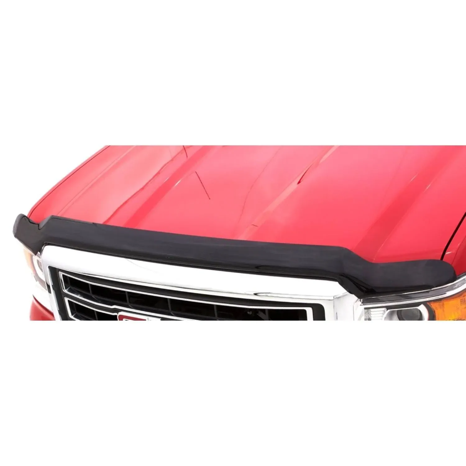 AVS 14-18 GMC Sierra 1500 High Profile Bugflector II Hood Shield - Smoke