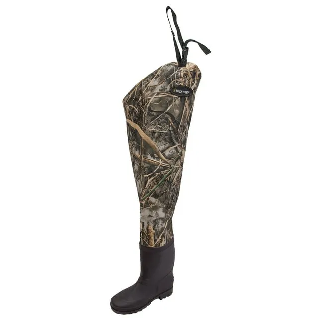 Frogg Toggs Rana II PVC Lug Sole Hip Wader, Brown / 11