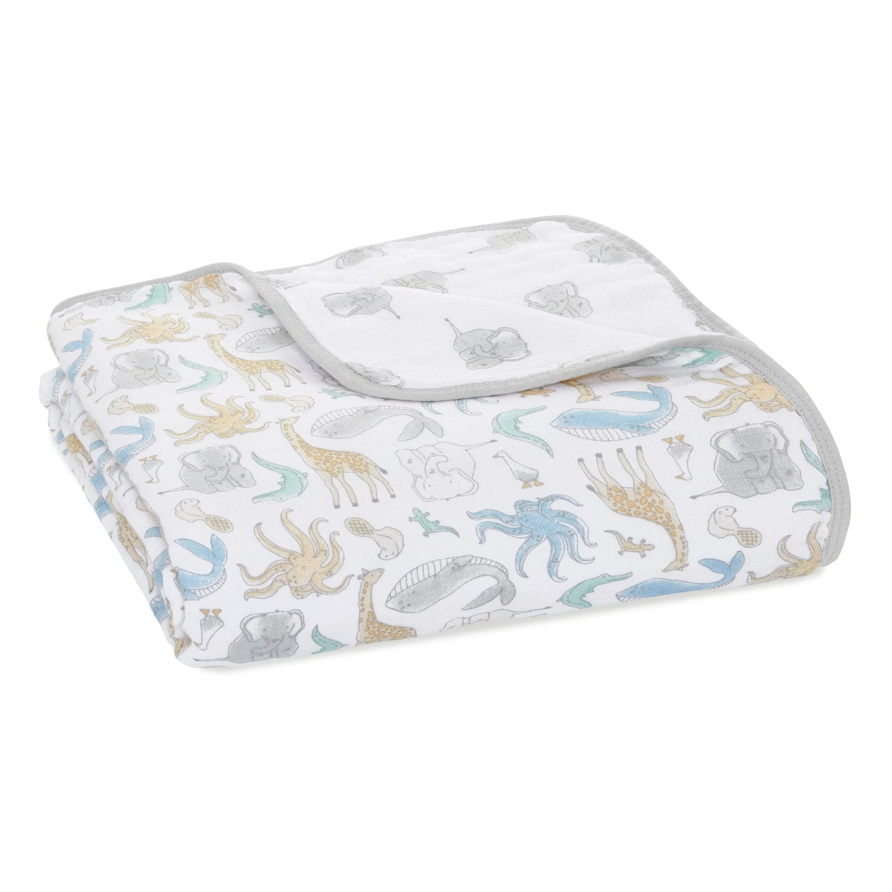 Aden + Anais Essentials Natural History Muslin Blanket