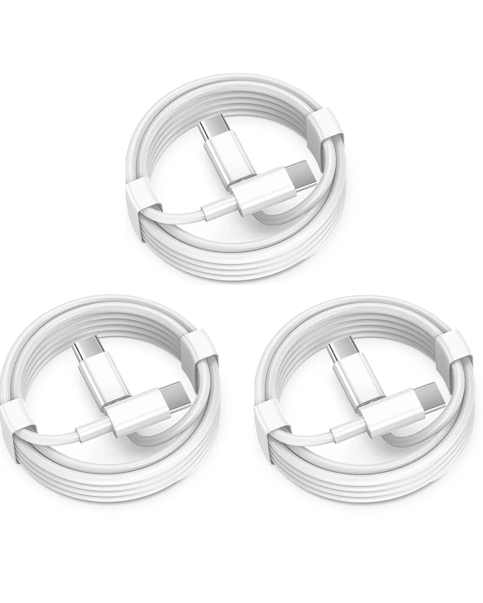 Apple USB C to USB C Charging Cable 6ft 60W 3Pack for iphone15/15pro<wbr/>/15p max