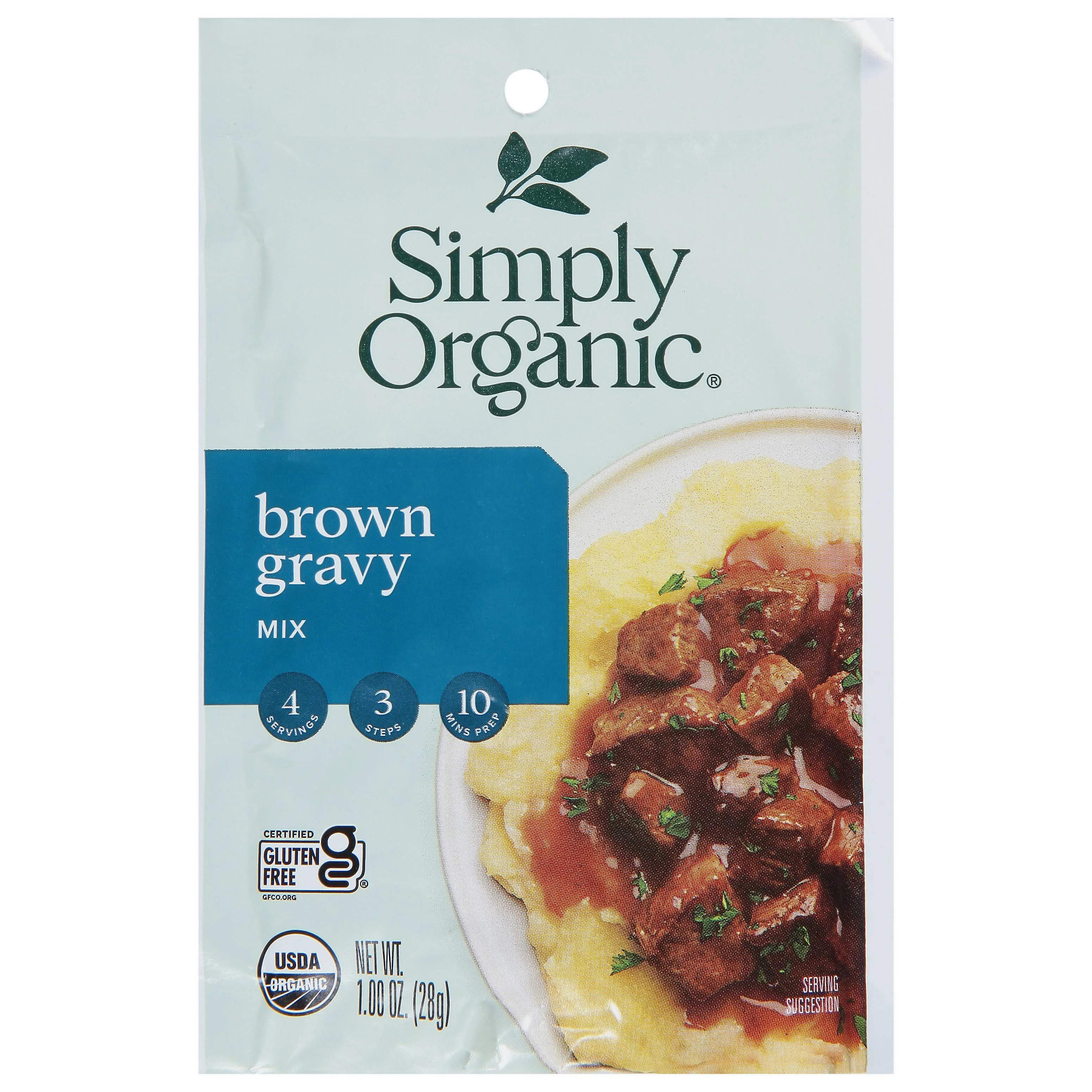 Simply Organic Brown Gravy Mix (1 oz)