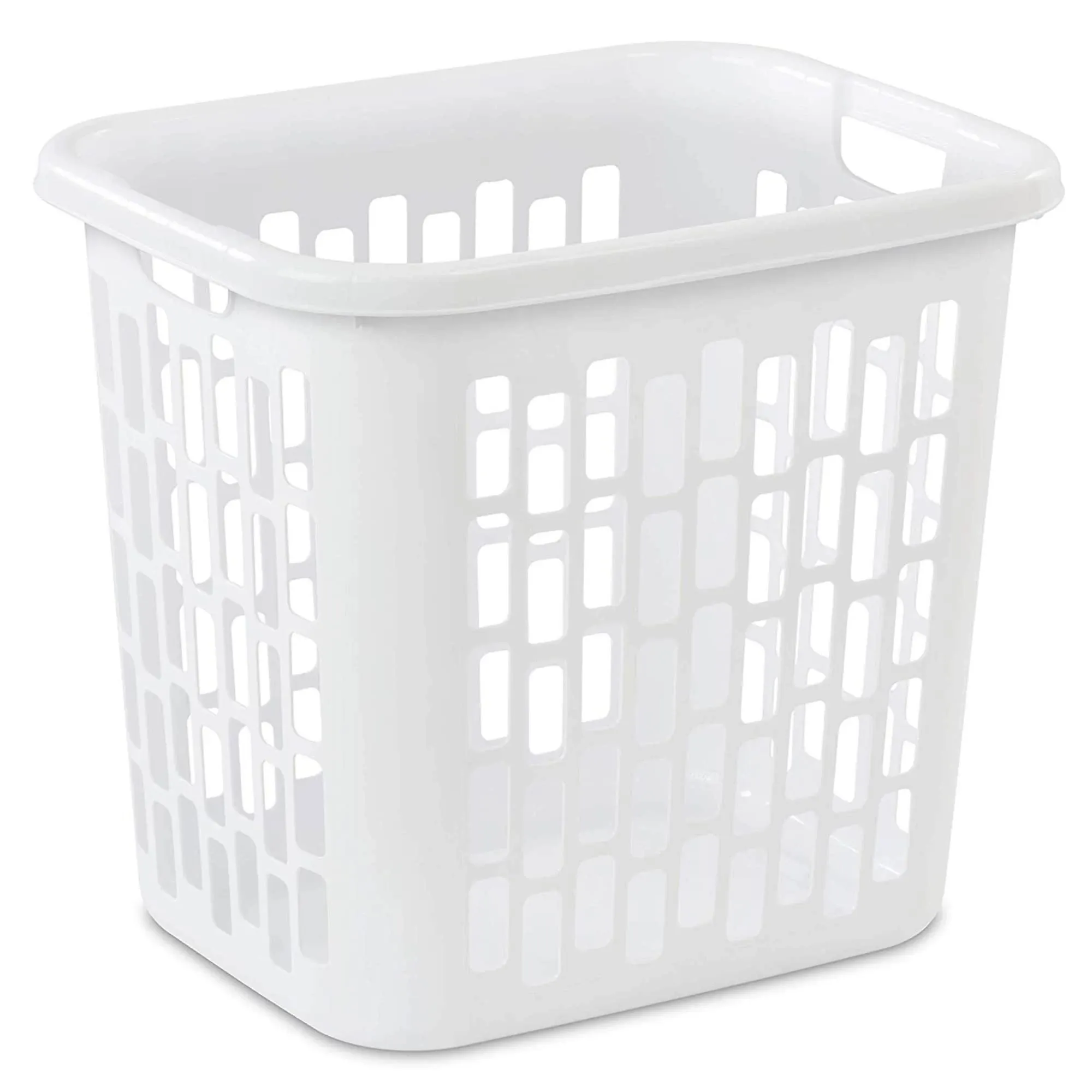 Sterilite Ultra Easy Carry Plastic Dirty Clothes Laundry Basket Hamper (4 Pack)