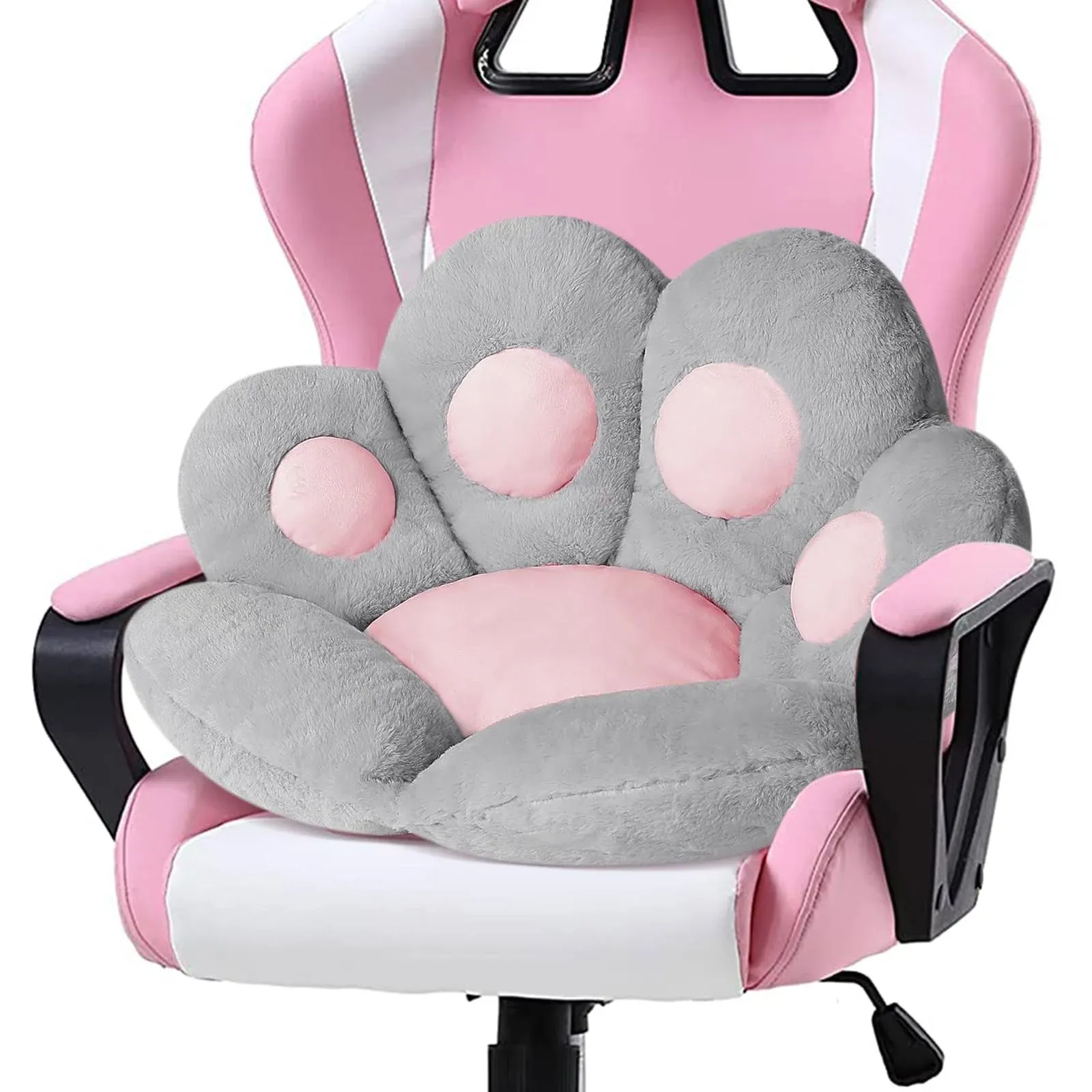 Cat Paw Cushion Kawaii Chair Cushions 31.4 x 27.5 inch Cute Stuff Seat Pad Co...