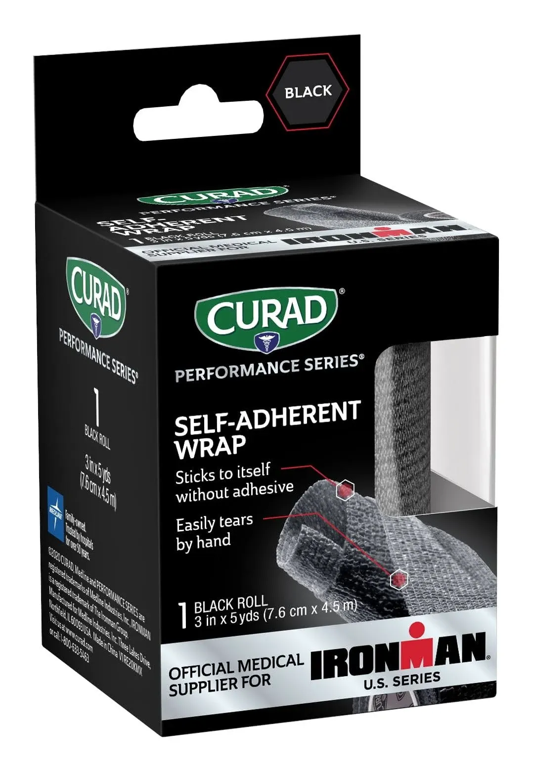 Curad Ironman Performance Series Self-Adherent Wrap