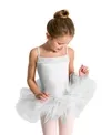 Capezio Big Girls Ruffle Yoke Tutu Dress - Pink - Size Medium