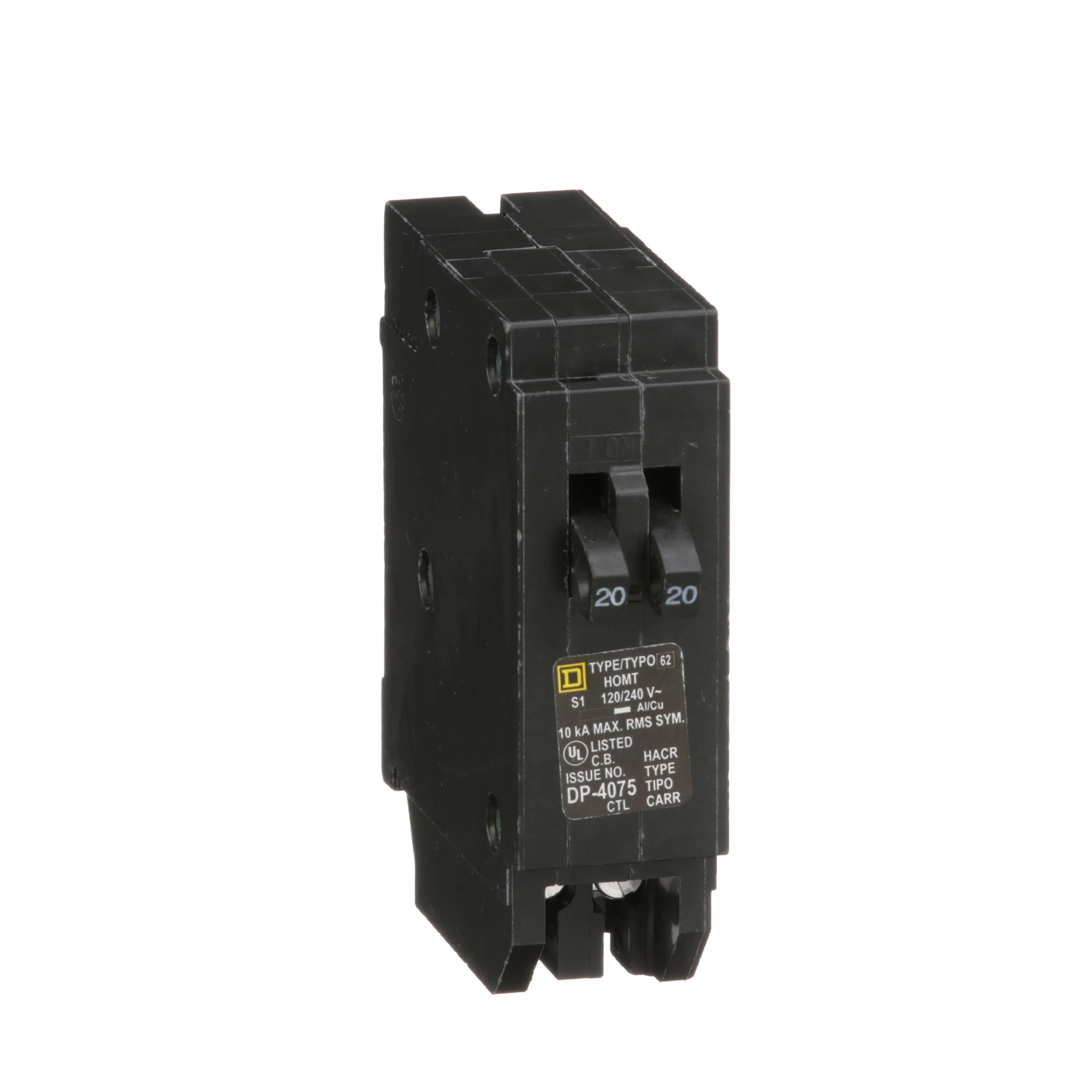 Square D HOMT2020 Plug in Circuit Breaker