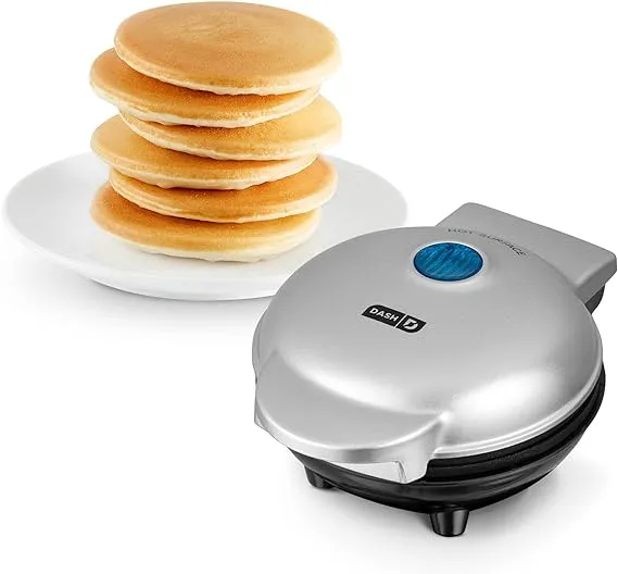 DASH Mini Maker Electric round Griddle for Individual Pancakes, Cookies, Eggs &amp; 