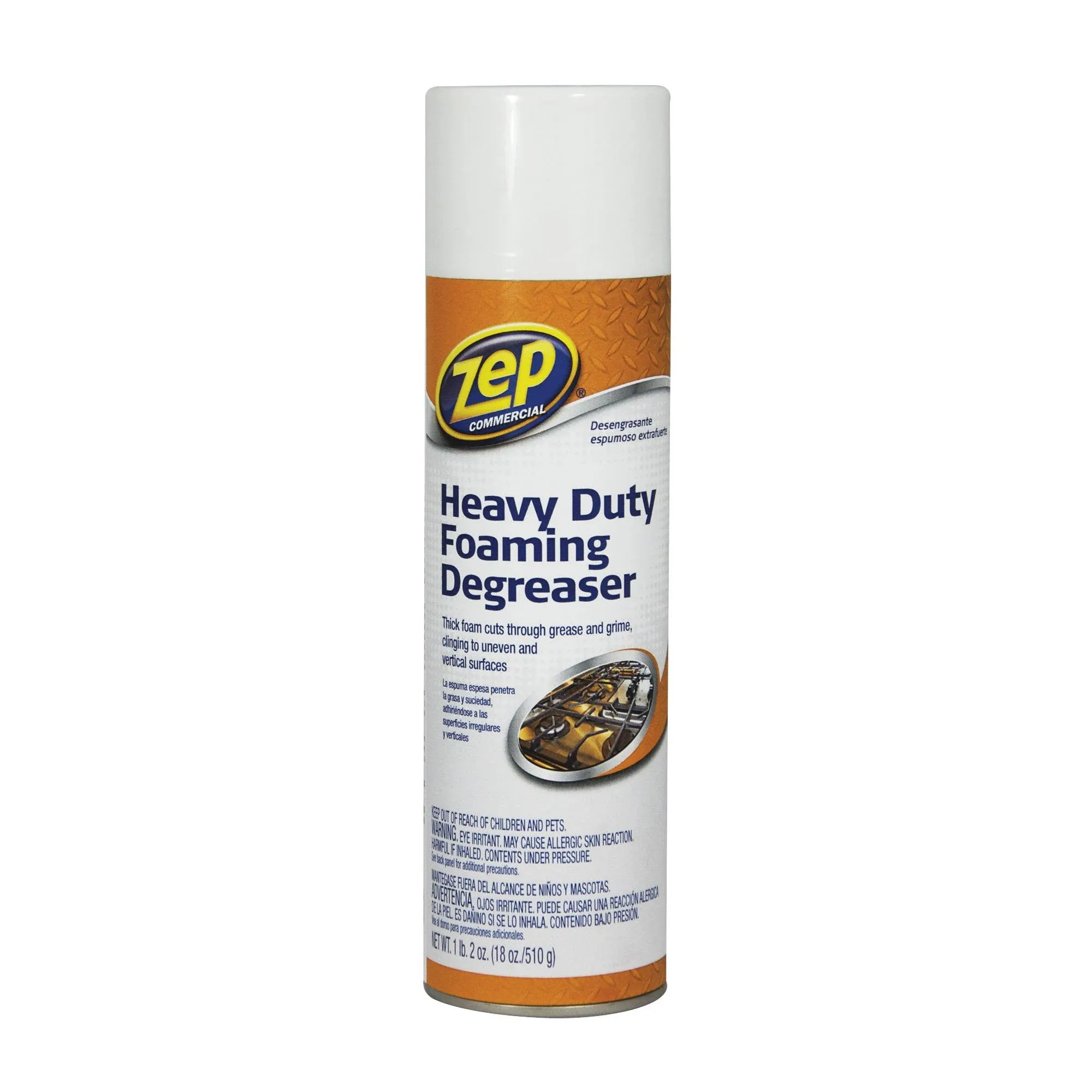 Zep ZUHFD18 18 oz. Heavy-Duty Foaming Degreaser