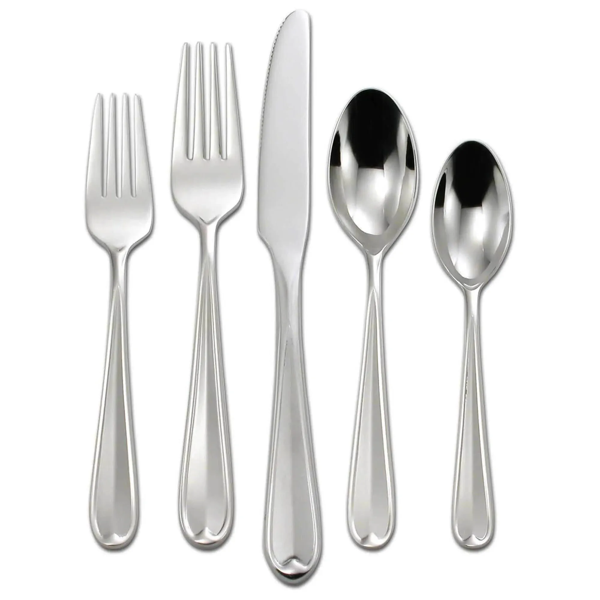 Oneida Dylan 42 Piece Everyday Flatware Set