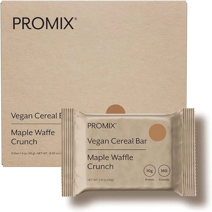 Maple Waffle Crunch Vegan Cereal Bars