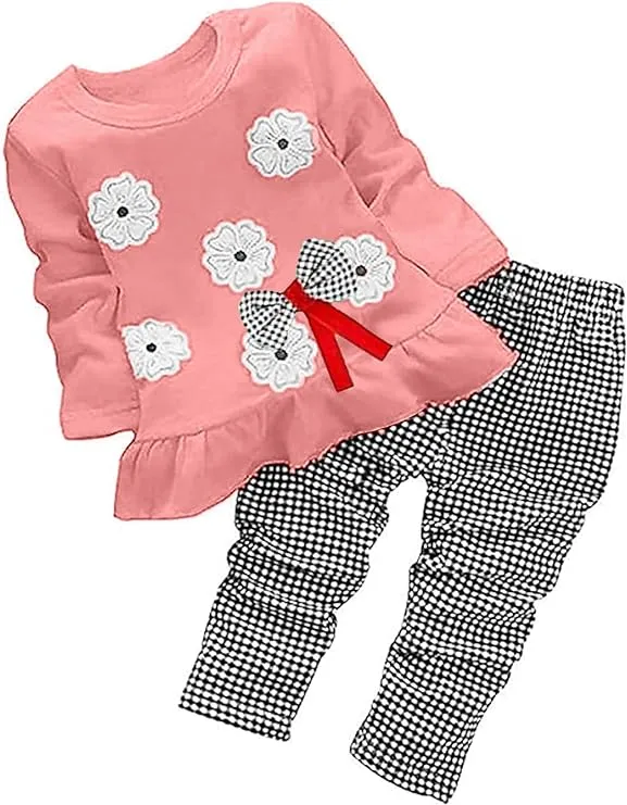 Adorable Cute Toddler Baby Girl Clothing 2pcs Outfits