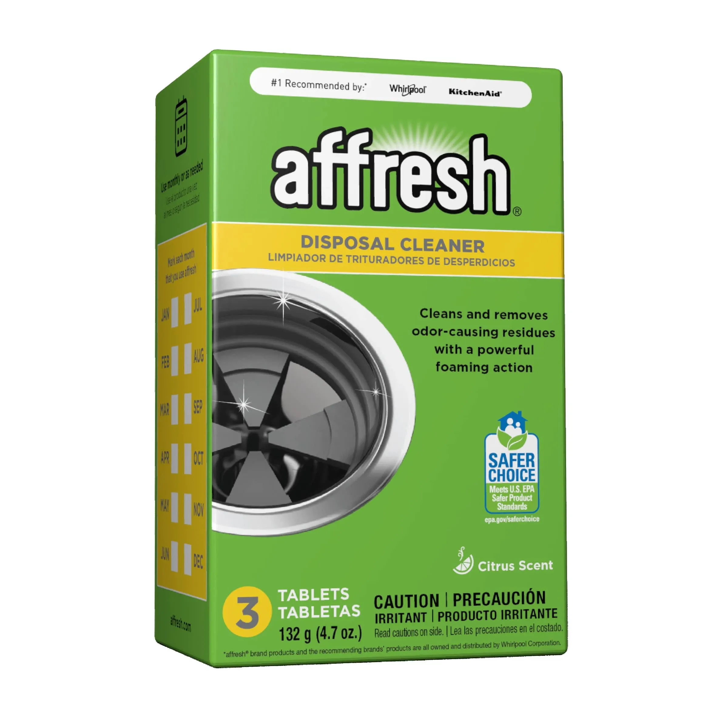 Affresh W10509526 Disposal Cleaner Tablets - 3 Count