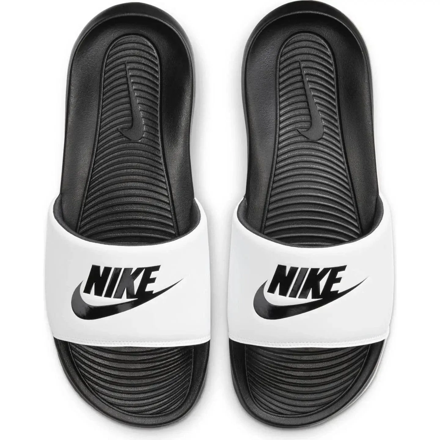 Nike Victori One Men&#039;s Slide Black/White/Bl<wbr/>ack