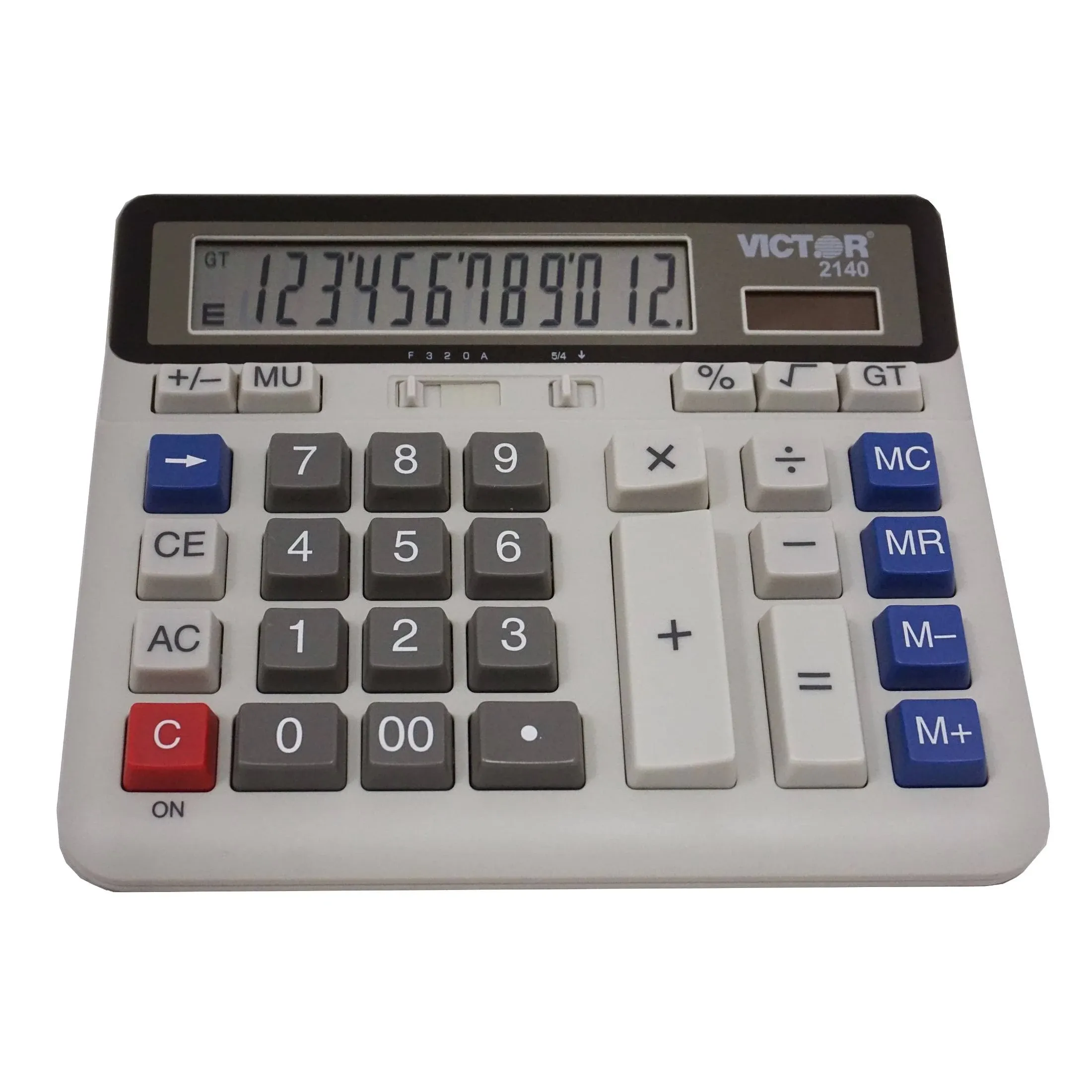 Victor - 2140 Desktop Business Calculator, 12-Digit LCD