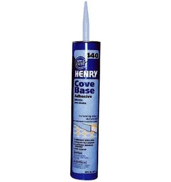 4 Pack of Henry, WW Company 12105 11OZ #440 Cove Adhesive