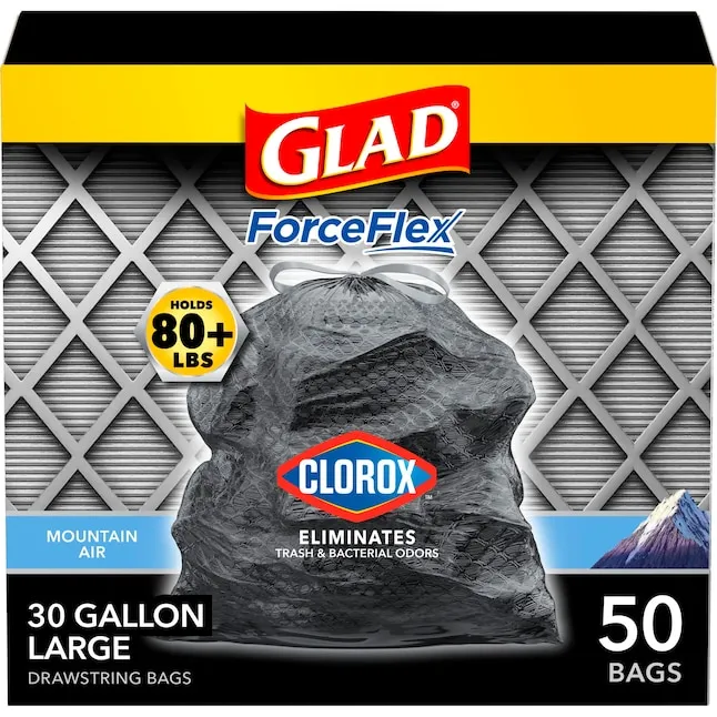 Glad Drawstring Large Trash Bags