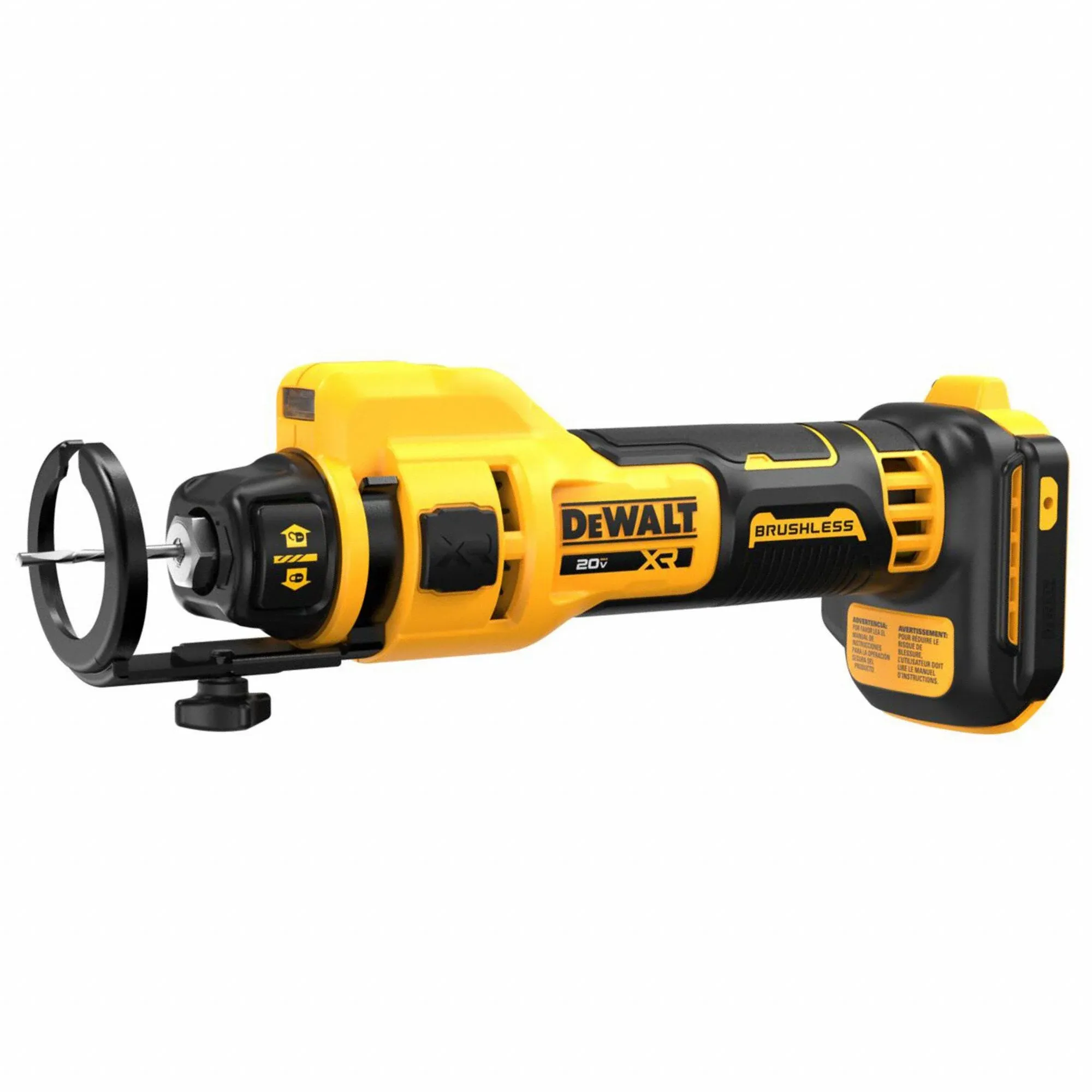 DEWALT 20V MAX* XR Brushless Drywall Cut-Out Tool (Tool Only) (DCE555B) 