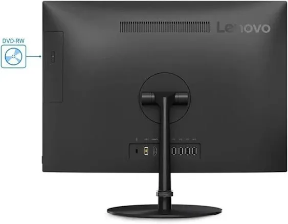 Lenovo V130 All-in-One Business Desktop, 19.5” HD+ Display AIO, 16GB RAM, 1TB PCIe SSD, Intel Dual-Core Processor, DVD-RW, Wi-Fi, Webcam, HDMI, Wired Keyboard & Mouse, Windows 11 Pro