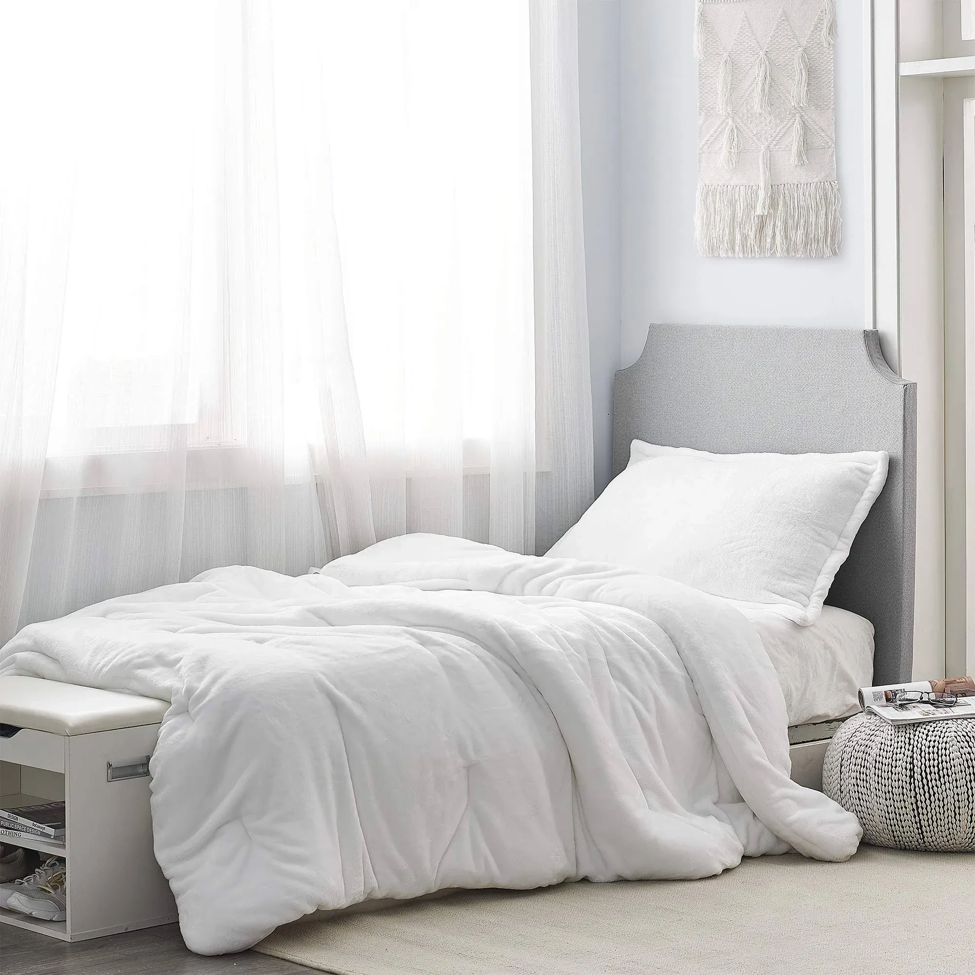 Coma Inducer Oversized Comforter Set - Me Sooo Comfy - White - Twin - Twin XL