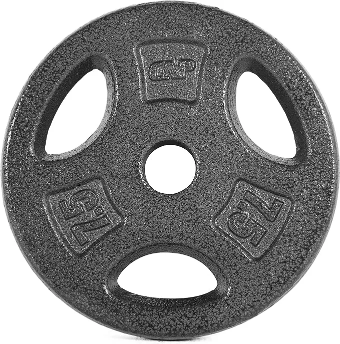 CAP Barbell Standard 1-Inch Grip Weight Plate | 1.25-50 lb Sizes