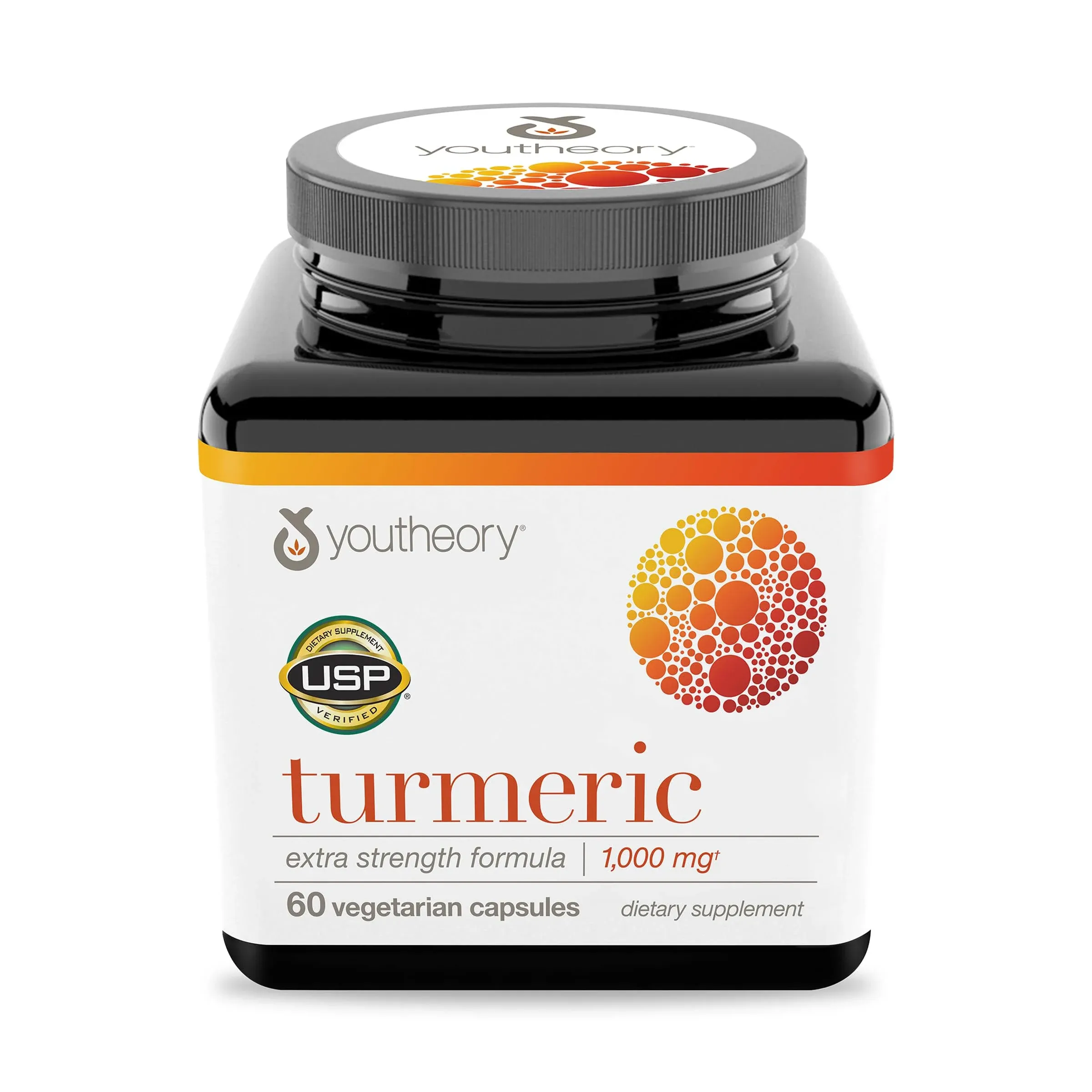 Youtheory, Turmeric, Extra Strength Formula, 500 mg, 60 Vegetarian Capsules