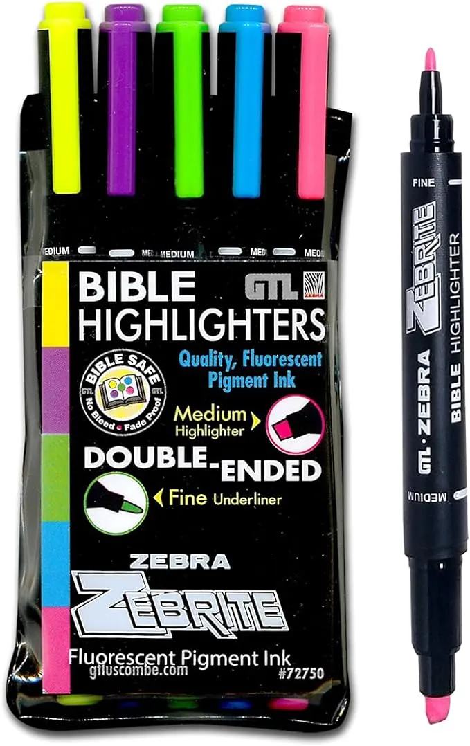 G T Luscombe Bible Highlighter Set