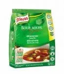 Knorr Professional Soup du Jour Minestrone Soup Mix Vegetarian, 0g Trans Fat per Serving, Just Add Water, 14.9 oz, Pack of 4