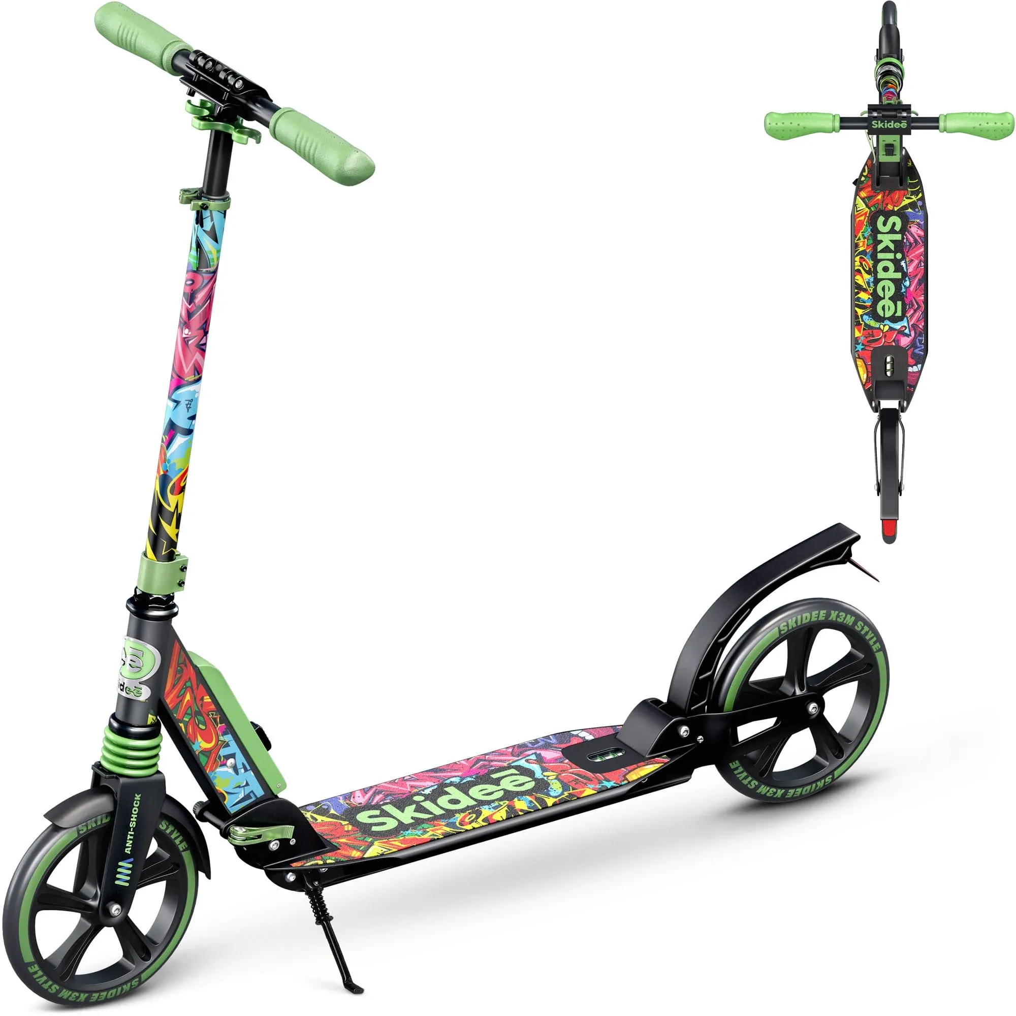 Skidee Scooter for Kids Ages 6-12 - Scooters for Teens 12 Years and Up - Adult ...