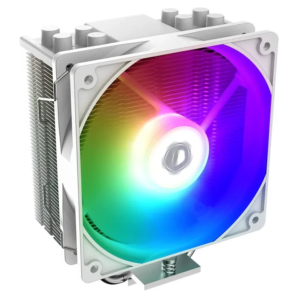 SE-214-XT ARGB White CPU Cooler 4 Heatpipes CPU Air Cooler ARGB Light Sync with