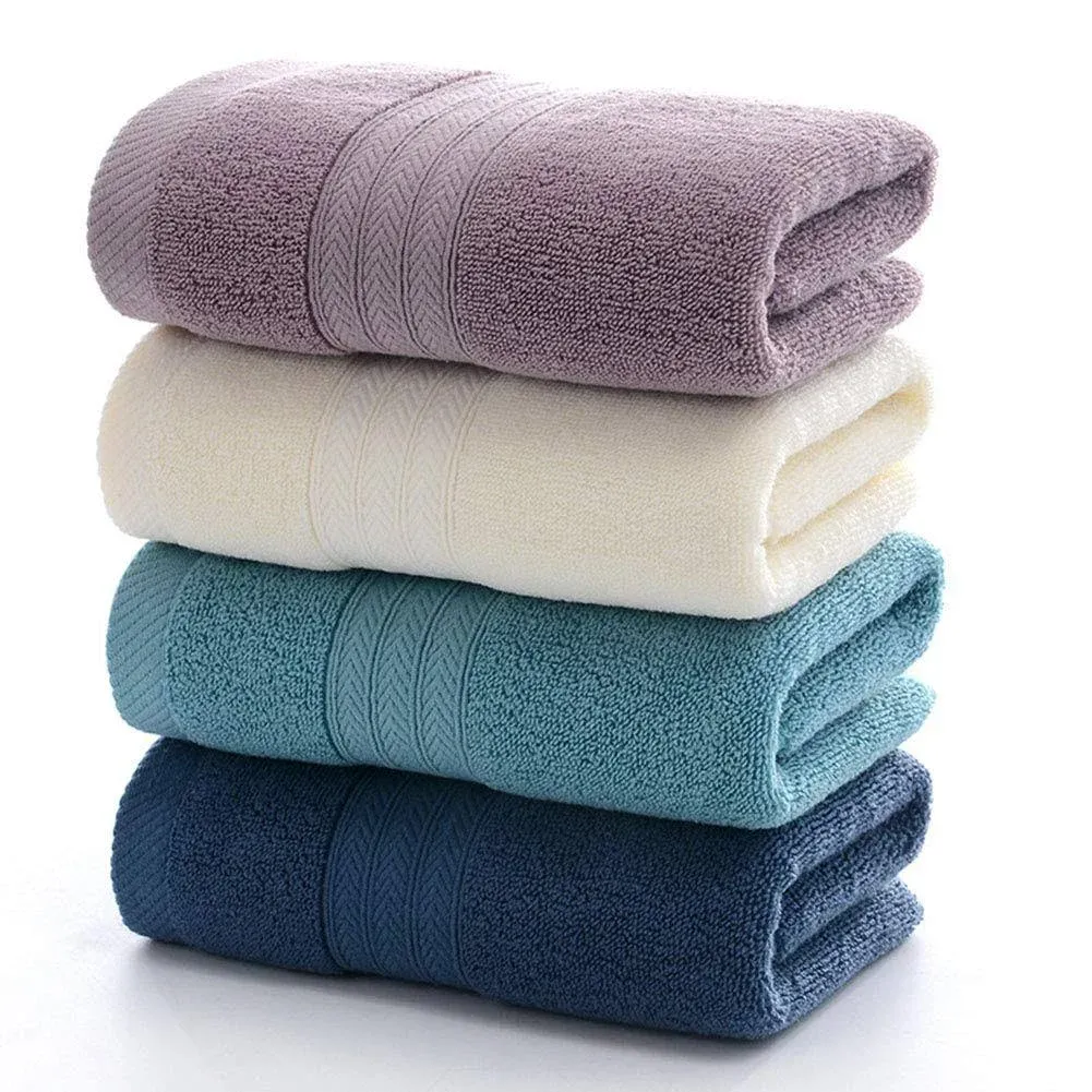 Tian Home Ultra Absorbent & Soft Cotton Hand Towels(4-Pack,14X29Inch) for Bath ...