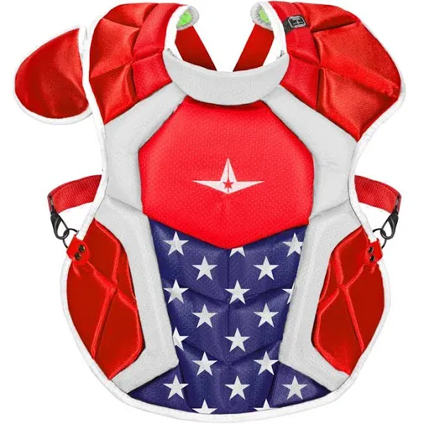 All-Star CPCC1216S7X 15.5 in 12-16 System 7 Chest Protector SEI/NOCSAE USA