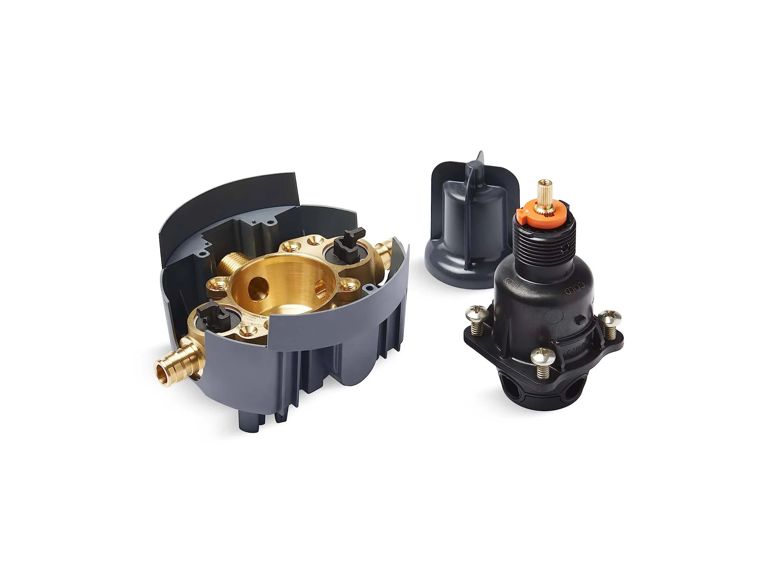 Kohler K-8304-US-NA Rite-Temp Pressure-Balancing Valve Body and Cartridge Kit ...