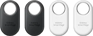 Samsung SmartTag 2 EI-T5600 (4 Pack), 2x Black + 2x White