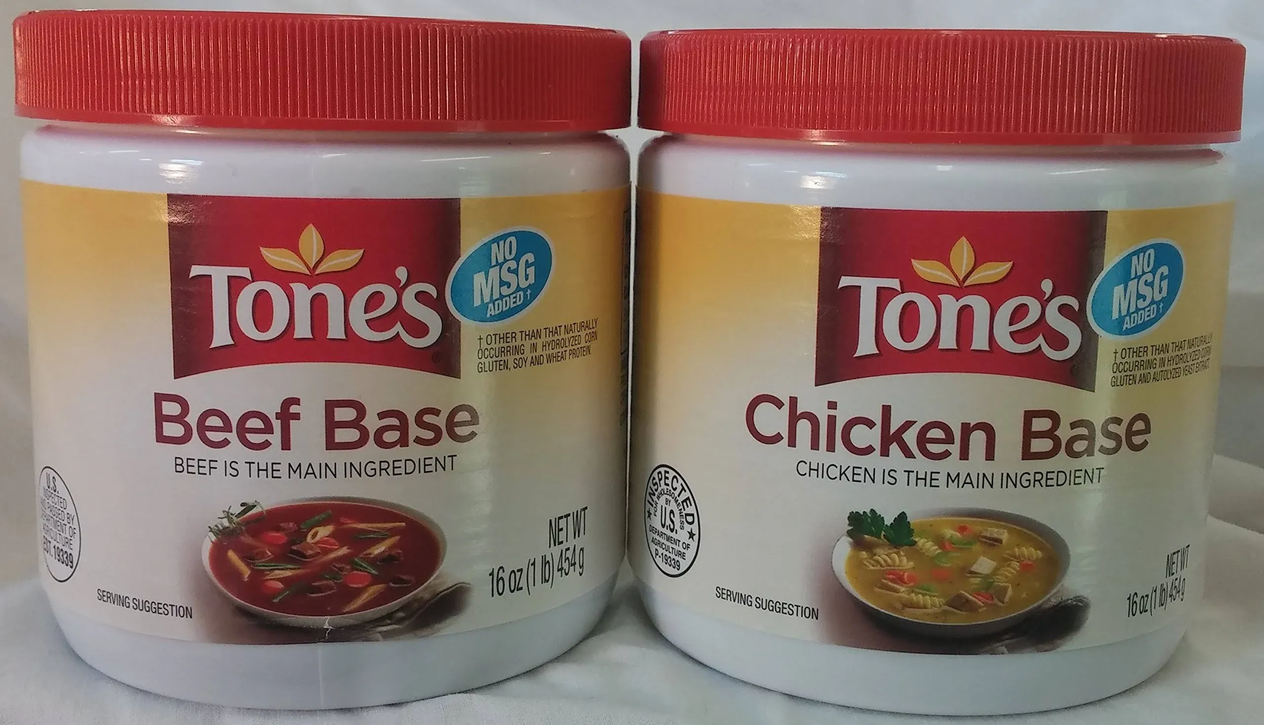 Tones Chicken Base and Beef Base Variety